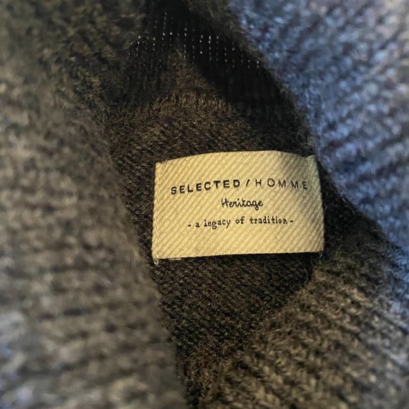 Selected Heritage Men's Wool Turtleneck Sweater - Picture 4 of 6